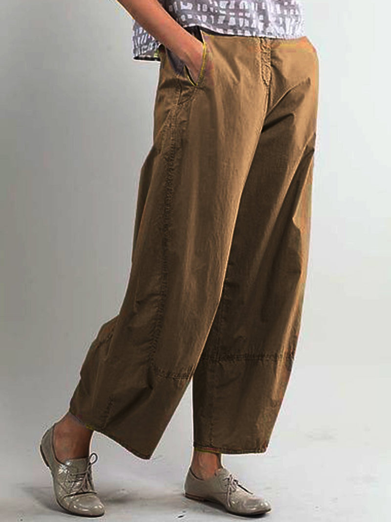 Casual Solid Pants